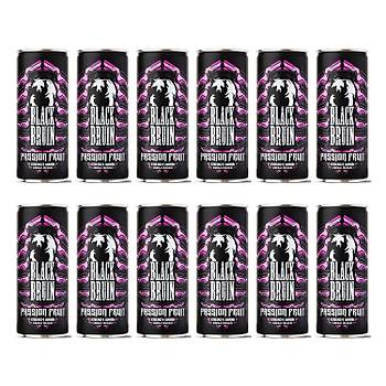 Black Bruin Passion Fruit Aromal Enerji ececei 250ml x 12'li