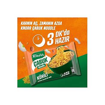 Knorr abuk Noodle Seti 15 li (Kri-Tavuk-Acl Domates)