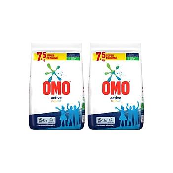 Omo Matik 7.5 Kg Active Renkliler x 2 Adet