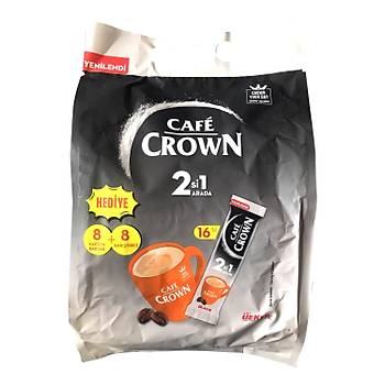 Cafe Crown 16 l Kahve / Original / Fndkl / 2 si Arada 3 l Karma Paket