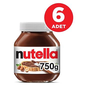 Nutella 750 gr 6'l Paket Kakaolu Fndk Kremas