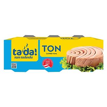 Tada Ton Bal 3x75 gr + Msr Konservesi 3x200 gr 2 li Set