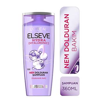 Elseve Hydra [hyaluronic] Nem Dolduran ampuan 360ml Nem le Dolgunlatran Serum 150ml Seti