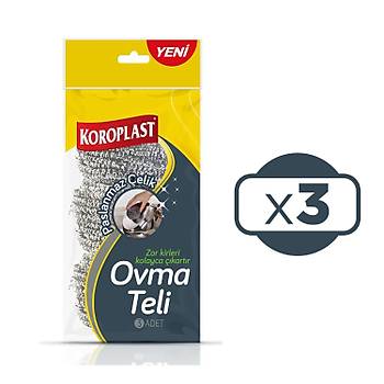 Koroplast Ovma Teli Paslanmaz elik 3 l x 3 Adet 