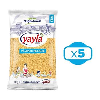 Yayla Pilavlk Bulgur 1 kg 5 li