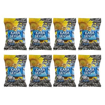 Kara Sevda Ay ekirdei 250 gr Bol Tuzlu x 8 Paket (2 kg)