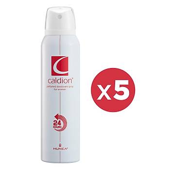 Caldion Bayan Deodorant 150 ml x 5 Adet