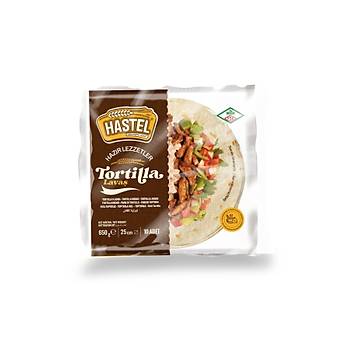 Hastel Tortilla Lava 10 Adet 650 gr