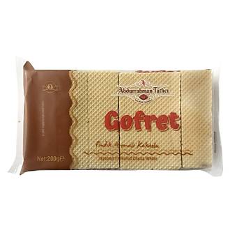 Abdurrahman Tatlc Gofret Kakaolu 200 gr x 10 Adet