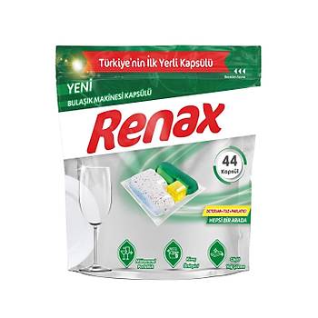 Renax Bulak Makinesi Kapsl Hepsi Bir Arada 44 L x 3 Adet (132 Kapsl)