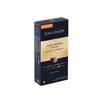 Davidoff Nespresso Uyumlu Kapsl Kahve Fine Espresso 2 x 10 adet