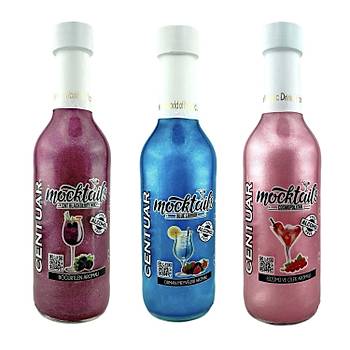 CENTUAR Mocktails Brtlen-ilek-Orman Meyveli 300 ml x 3 l Karma Set