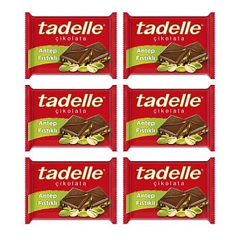 Tadelle Antep Fstkl Stl Tablet ikolata 60 gr X 6 Adet