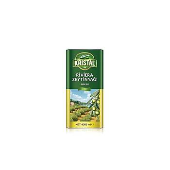 Kristal Riviera Zeytinya Teneke 4 L