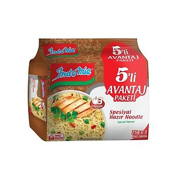 Indomie Hazr Noodle Spesiyal 75gr X 5 Li Avantaj Paket X 4 Adet