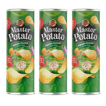 Master Potato Sebze enili Cips 160 gr 3 Adet