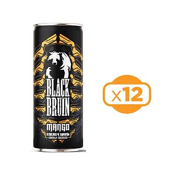 Black Bruin Mango Aromal Enerji ececei 250ml x 12'li