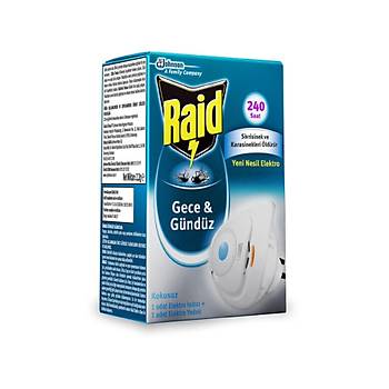 Raid Gece & Gndz, Sinekkovar Cihaz Ve 1 Yedek, 240 Saat Etki (SVRSNEK VE KARASNEKLERE KARI)