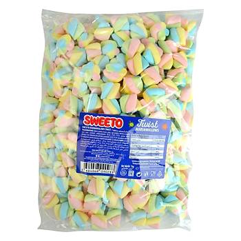 SWEETO Twist Marshmallow 1 kg 