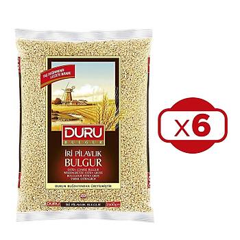 Duru Iri Pilavlk Bulgur 2,5 Kg x 6 Adet