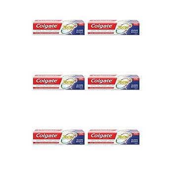 Colgate Total Gelimi Beyazlk Di Macunu 50 Ml x 6 Adet