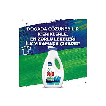 Omo Sv Deterjan Active Beyazlar Ve Renkliler 26 Ykama 1690 Ml