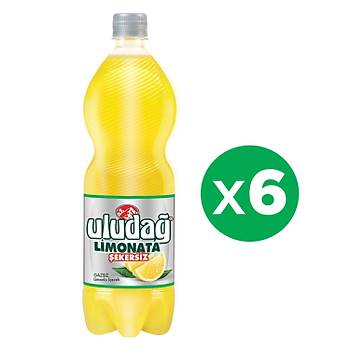 Uluda Limonata ekersiz 1 Lt X 6 Adet