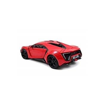 Jada Hzl Ve fkeli Fast & Furious Lykan Hypersport 1:24, Metal(die-cast) Araba