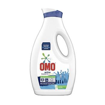 Omo Sv Deterjan Active Beyazlar Ve Renkliler 26 Ykama 1690 Ml x 2 Adet