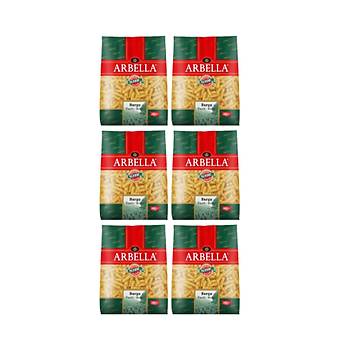 Arbella Burgu Makarna 500 Gr X 6 Adet