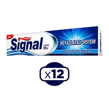 Signal Beyazlatc Sistem Di Macunu 50 ml x 12 Adet