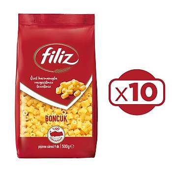  Filiz Makarna Boncuk 500gr X 10 Adet