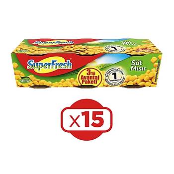 SuperFresh Msr Konserve 3x200 gr x 15 Paket