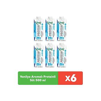 Pnar Vanilya Aromal Proteinli St 500 ml x 6 adet