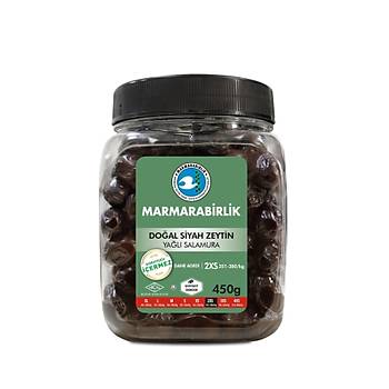 Marmarabirlik Doal Siyah Zeytin 450 gr x 2 Adet