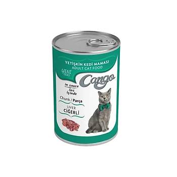 Cango Yetikin Konserve Kedi Mamas Cierli 415 Gr X 4 Adet