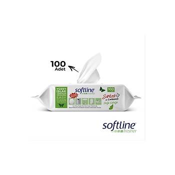 Softline Fresher Yzey Islak Temizlik Havlusu 100'l