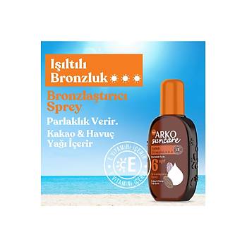 Arko Suncare Spf6 Bronzlatrc Gne Ya Sprey 220 ml