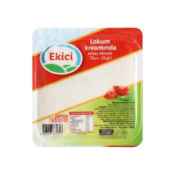 Ekici Beyaz Peynir 250 gr Lokum Kvamnda x 4 Adet