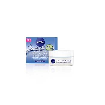 Nivea Aqua Sensation Normal/Karma Ciltler in Canladrc Bakm Kremi 50 ml