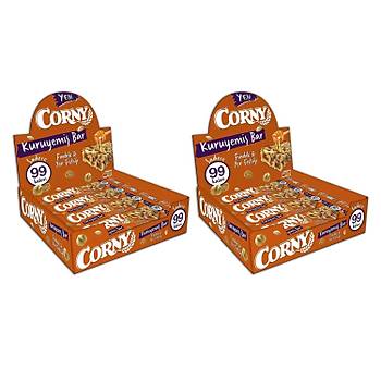 CORNY Tahl Bar Fndk Ve Yerfst 20 Gr X 12 Adet x 2 Kutu