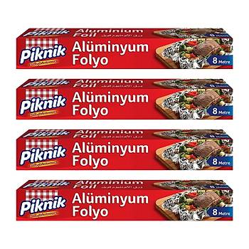 Piknik Alminyum Folyo 8 m x 4 Adet