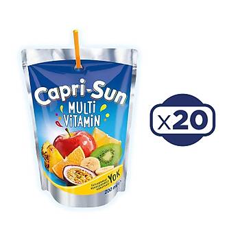 Capri - Sun Multi Vitamin 200 ml x 20 Adet