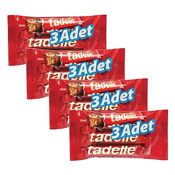 Tadelle Stl ve Fndkl 30 gr 3'l Paket ikolata x 4 Paket