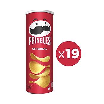 Pringles Original 165 Gr x 19 Adet