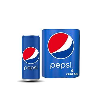 Pepsi Kola 250 Ml x 4 Adet