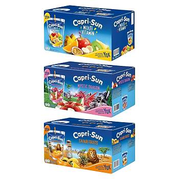 Capri - Sun 200 ml x 60 Adet / Karma 3 l Koli 