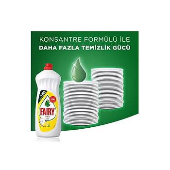 Fairy Bulak Deterjan Limon 650 ml X 4 Adet