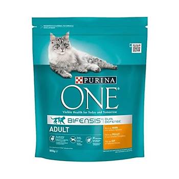 Purina One Tavuklu Yetikin Kedi Mamas 800 gr