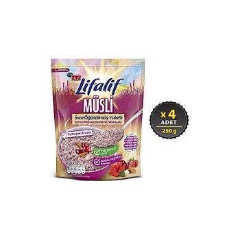 Eti Lifalif nce tlm Msli Hibiskuslu 250 g x 4 Adet